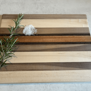 100% natuurlijk 'Edge-grain' Hardhouten Snijplank - Walnoot, Esdoorn, Wenge, Jatoba